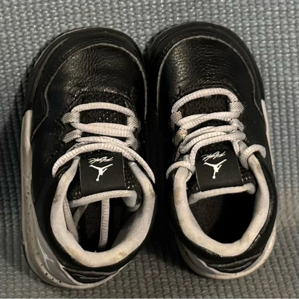 Nike Air Jordan Flight Origin‎ 2 Black Gray Shoes Toddler Size 5C